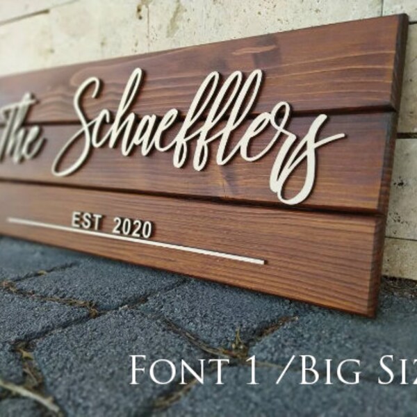 Personalized Bar Sign, Custom Man Cave Sign, Wood Patio sign, Porch Sign,Established Sign,Lounge Sign, Farmhouse Sign, Backyard Sign