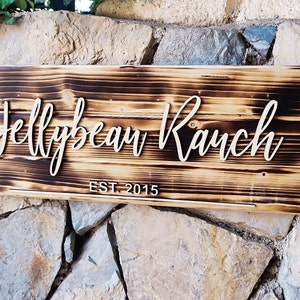 Outdoor Farm Schild, benutzerdefinierte Acres Zeichen, personalisiertes Farm Zeichen, Scheune Zeichen, benutzerdefinierte Bauernhaus Zeichen, Holz Ranch Zeichen, Familien Name Plaque Geschenk