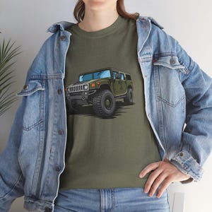 HMMWV / Hummer / Humvee Cartoon T-Shirt