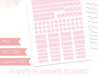 Happy Planner Svg Etsy