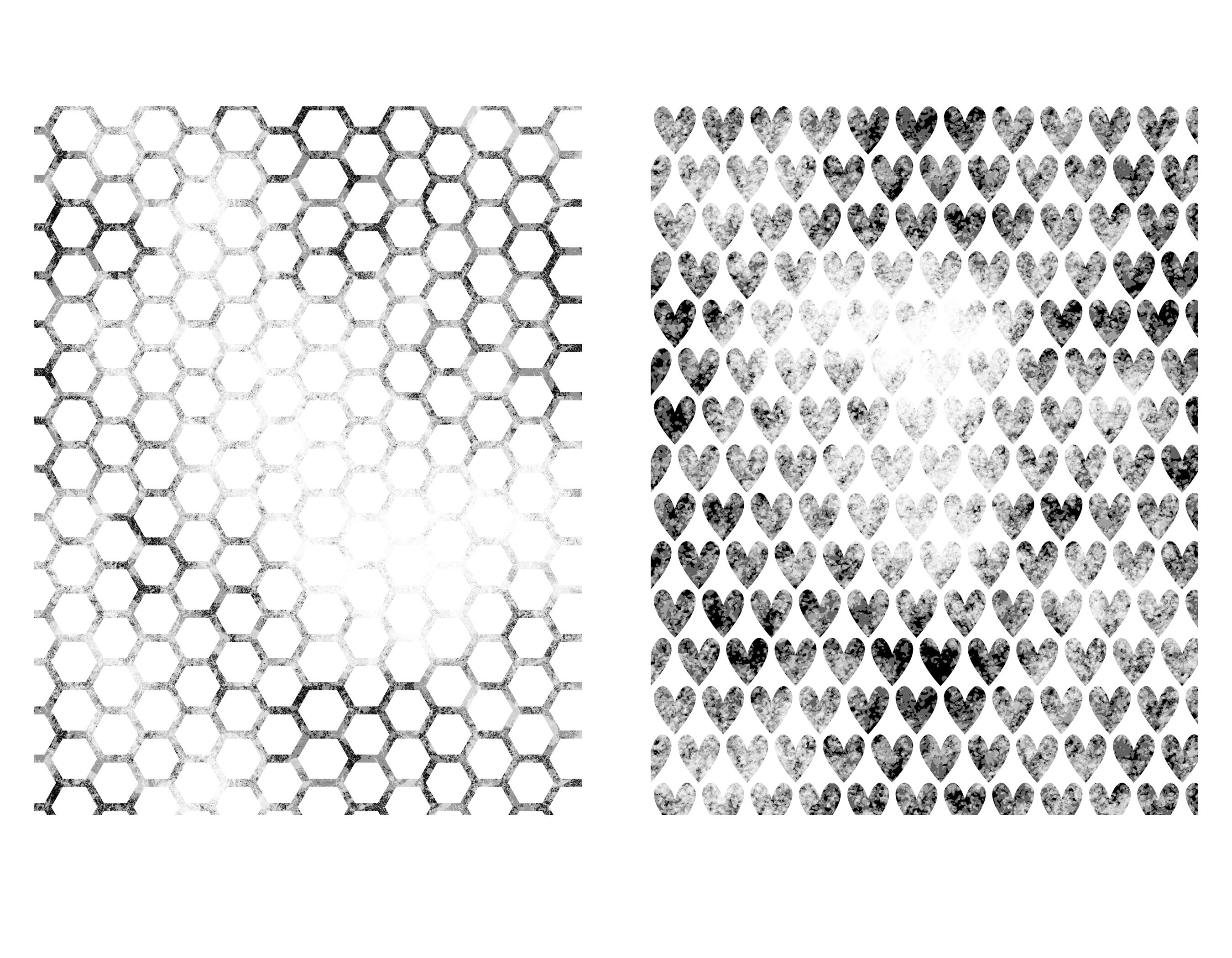 Grungy Pattern Overlays PNG Paper Patterns Faded Overlays Etsy UK