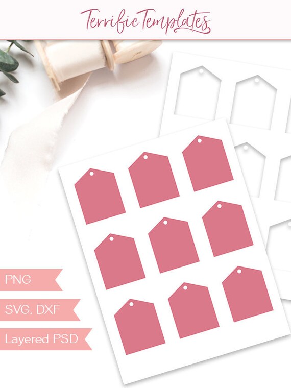 square gift tag template Holiday tags christmas tag square gift favor tag gift tags | etsy.