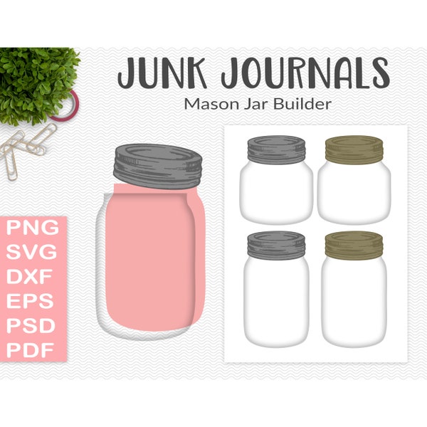 Mason Jar Stencil Etsy