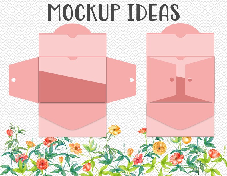 Folio Set Template Folding Junk Journal Folio Printable Etsy