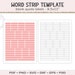 2025 Photo Calendar Template, Year at Glance Calendar Printable, Design ...