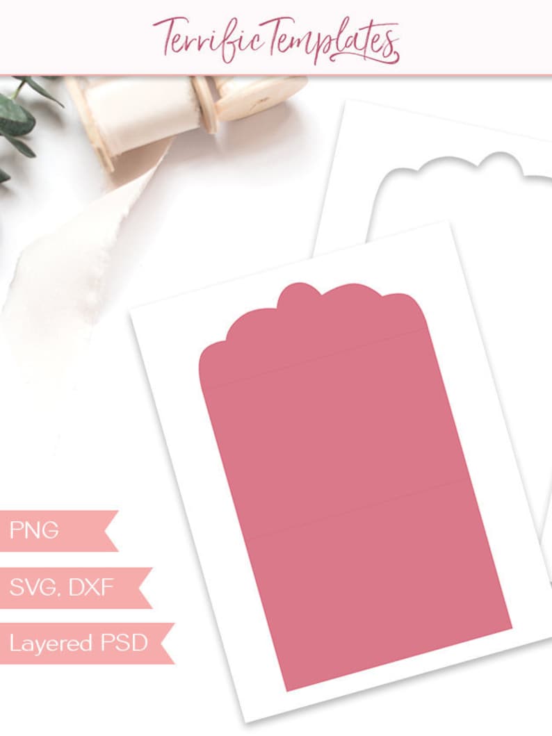 party printable TT178 SVG design your own for commercial use PSD Fold-over card template blank card 4x6 folding invitation PNG