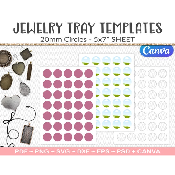 20mm Circle Template - Etsy