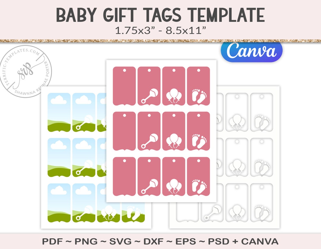 Printable Present Tag Baby Shower