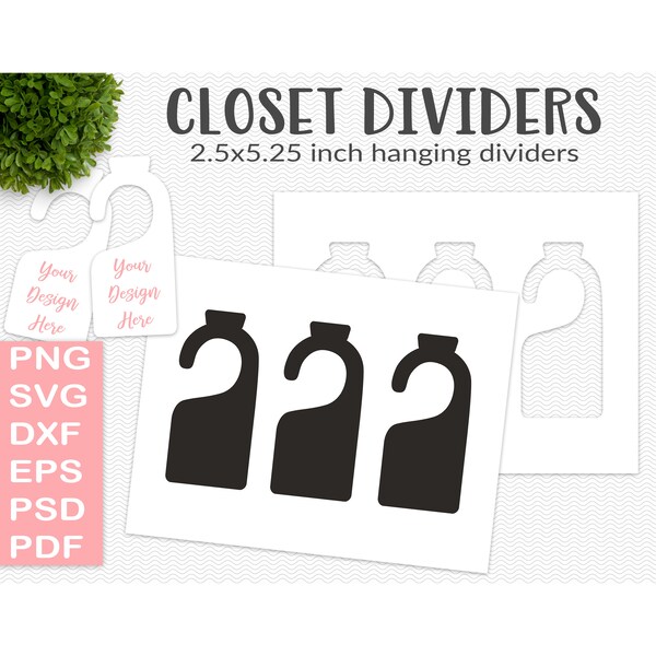 Blank Closet Dividers - Etsy