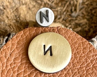 YOUNGER FUTHARK SOL || Scandinavian Runes Metal Stamp || Sol: Sun Punch || Jewelery Punch Stamp | Steel Stamp | Tiny Metal Stamp