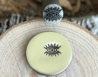 EYE METAL STAMP || Eye Metal Die || Metal Stamps || Jewelry Punch Stamp | Steel Stamp | Tiny Metal Stamp
