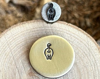 Cat Butt Metal Stamp | Jewelry Steel Punch