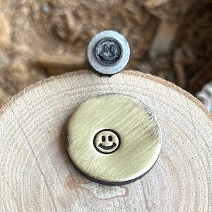 SMILE METAL STAMP || Smiley Face Metal Punch Die || Metal Stamps || Jewelry Punch Stamp | Steel Stamp | Tiny Metal Stamp