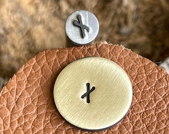 YOUNGER FUTHARK AR || Scandinavian Runes Metal Stamp || Ar: Plenty Punch || Jewelery Punch Stamp | Steel Stamp | Tiny Metal Stamp