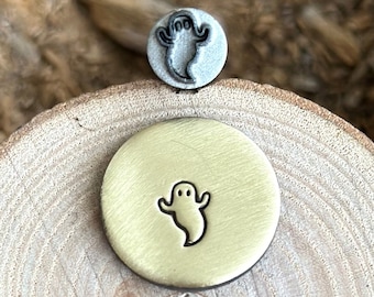 GHOST Metal Stamp || Cute Ghost Punch || Metal Stamps || Jewelry Punch Stamp | Steel Stamp | Tiny Metal Stamp || Marking Stamp