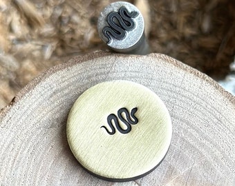 SNAKE METAL STAMP || Snake Metal Die || Metal Stamps || Jewelry Punch Stamp | Steel Stamp | Tiny Metal Stamp