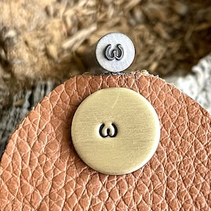 OMEGA BUCHSTABE Metallstempel || Griechisches Alphabet Metall Würfel || Metallstempel || Schmuck-Stanzer | Stahlstempel | Winziger Metallstempel