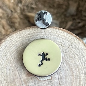 FROG METAL STAMP || Frog Metal Die || Metal Stamps || Jewelry Punch Stamp | Steel Stamp | Tiny Metal Stamp