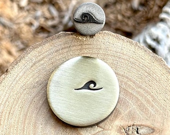 WAVE METAL STAMP ||Water Wave Metal Punch Die || Metal Stamps || Jewelry Punch Stamp | Steel Stamp | Tiny Metal Stamp