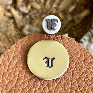 U Letter METAL STAMP || Old English Alphabet Metal Die || Metal Stamps || Jewelry Punch Stamp | Steel Stamp | Tiny Metal Stamp
