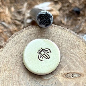 BEETLE SILHOUETTE Metal Stamp ||  Insect Metal Die || Beetle Metal Stamps || Jewelry Punch Stamp | Steel Stamp | Tiny Metal Stamp