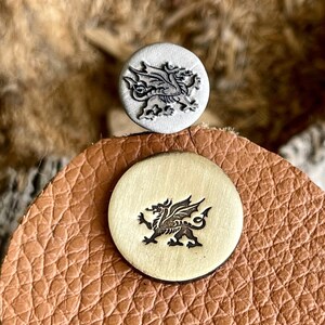 WELSH DRAGON Metal Stamp The Red Dragon Metal Die Metal Stamps Jewelry Punch Stamp Steel Stamp Tiny Metal Stamp image 2