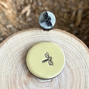 DRAGONFLY Metal Stamp || Dragonfly Metal Die || Metal Stamps || Jewelry Punch Stamp | Steel Stamp | Tiny Metal Stamp