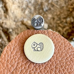 BEAVER METAL STAMP ||  Beaver Metal Die || Metal Stamps || Jewelry Punch Stamp | Steel Stamp | Tiny Metal Stamp