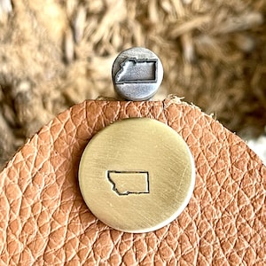 MONTANA METAL Stamp || MONTANA State Metal Die || Metal Stamps || Jewelry Punch Stamp | Steel Stamp | Tiny Metal Stamp