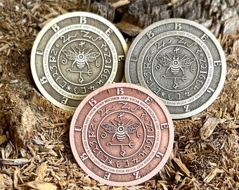 Moneda de Belcebú // Sello de Belcebú // Moneda de Belcebú / Sello del demonio Belcebú / Colgante / Recuerdo // Talismán mágico