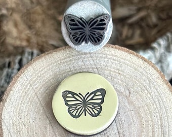 BUTTERFLY METAL STAMP || Butterfly Metal Die || Metal Stamps || Jewelry Punch Stamp | Steel Stamp | Tiny Metal Stamp