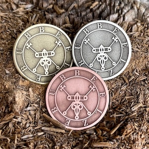 BEELZEBUB SEAL || Sigil Of Beelzebub || Sigil Of Demons || Prince Of The Devils Seal Coin