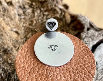 Diamond Metal Stamp | Jewelry Steel Punch Die