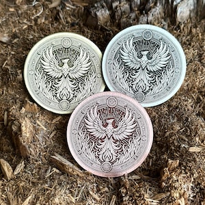 Moneda de recuerdo PHOENIX // Moneda de Fénix // Amuleto // Talismán // Ficha de recuerdo / Moneda, Colgante, Llavero, Insignia