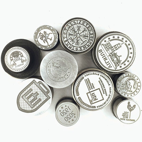 Custom die for hydraulic press metal stamping tool hardened steel coin stamp metal die jewelry
