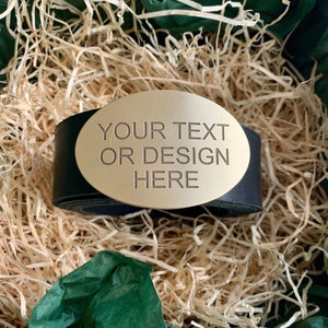 personalised belt buckle