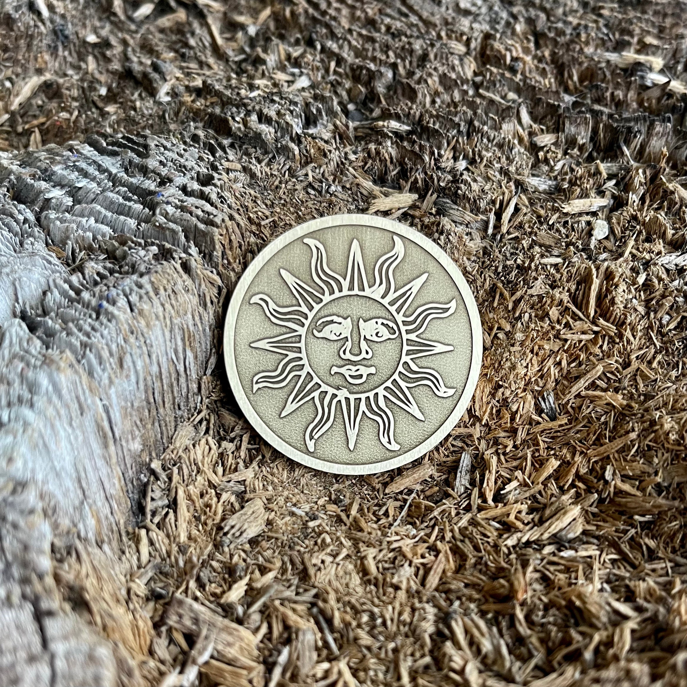 SUN Coin || SUN Souvenir || Pendant || Keychain || Pin Badge