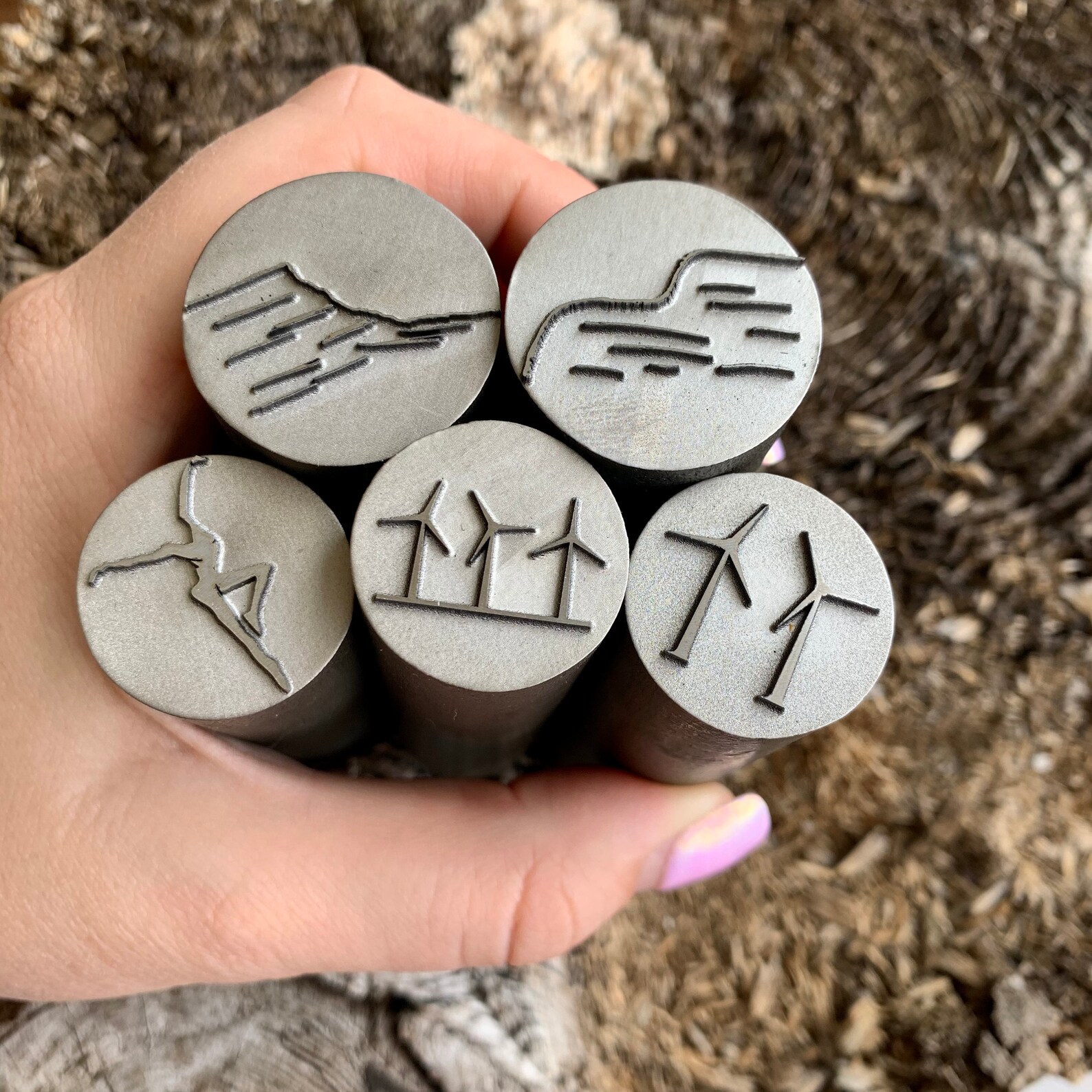 CUSTOM METAL STAMP Custom Metal Die Metal Stamps Jewelry Punch Stamp Steel Stamp Custom Tiny