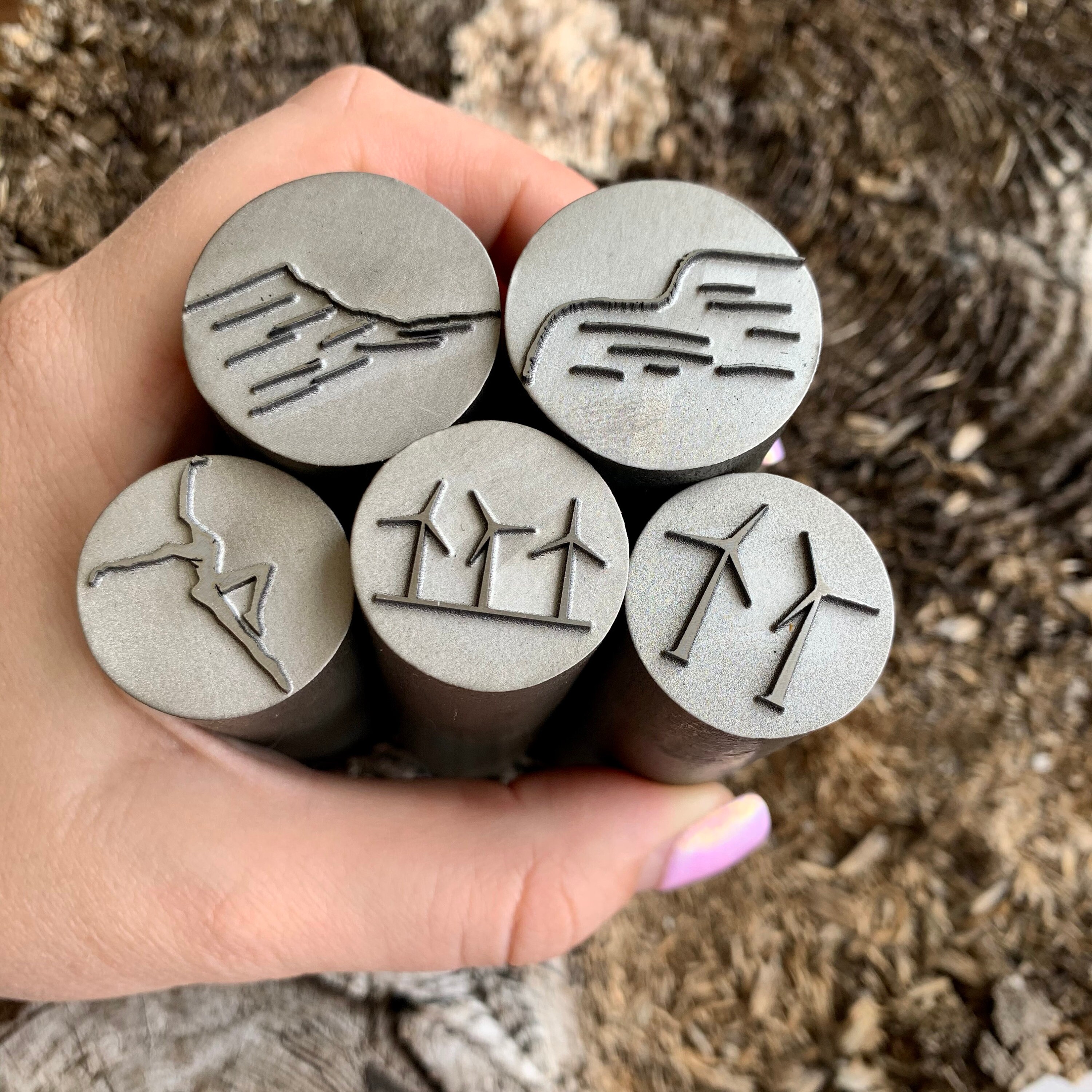 CUSTOM METAL STAMP Custom Metal Die Metal Stamps Etsy