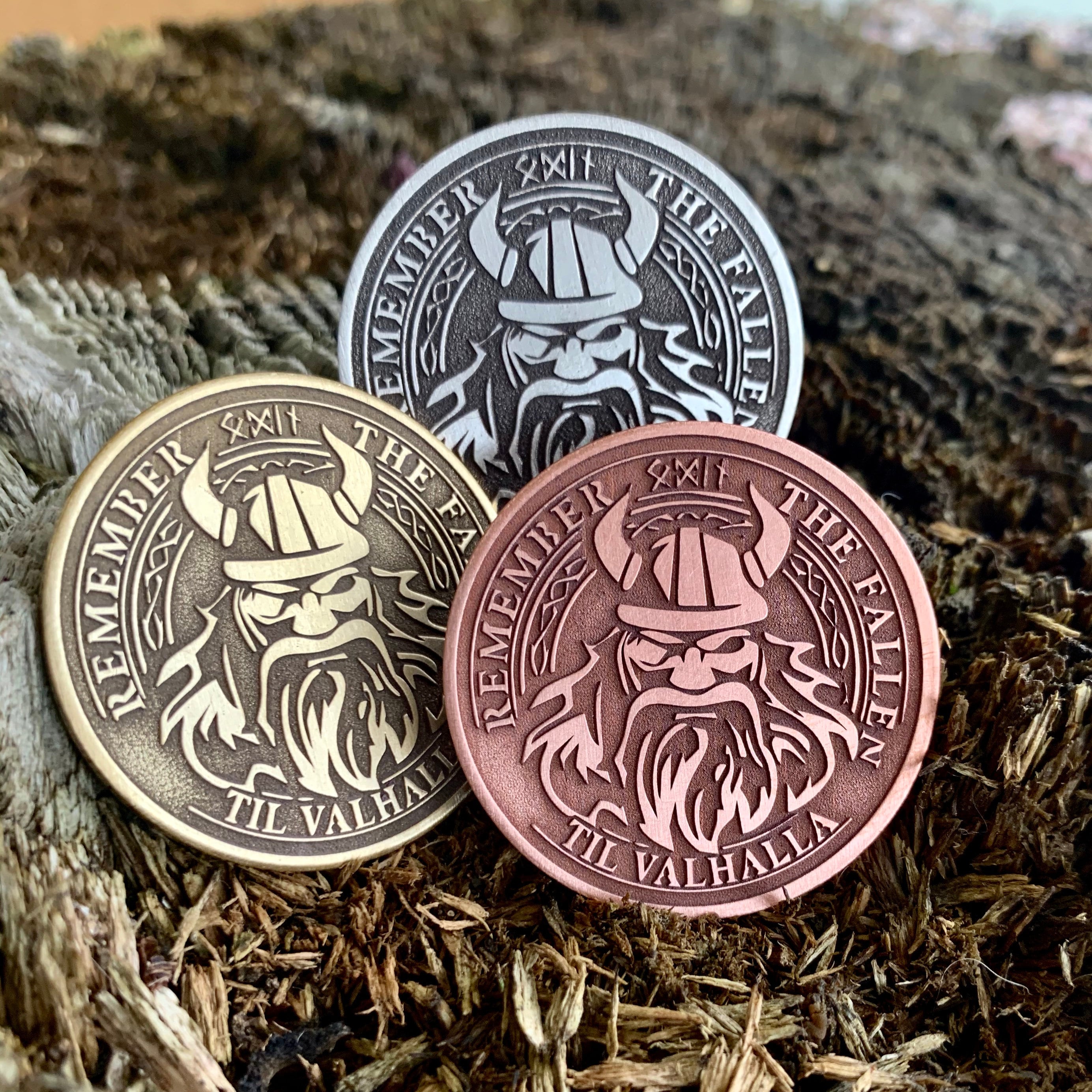 オーディンコイン || 北欧神話 || オーディンペンダント | オーディンキーチェーン | オーディンピンバッジ - Etsy 日本