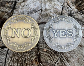 Yes no Coin,  Oracle Coin - Decision Coin