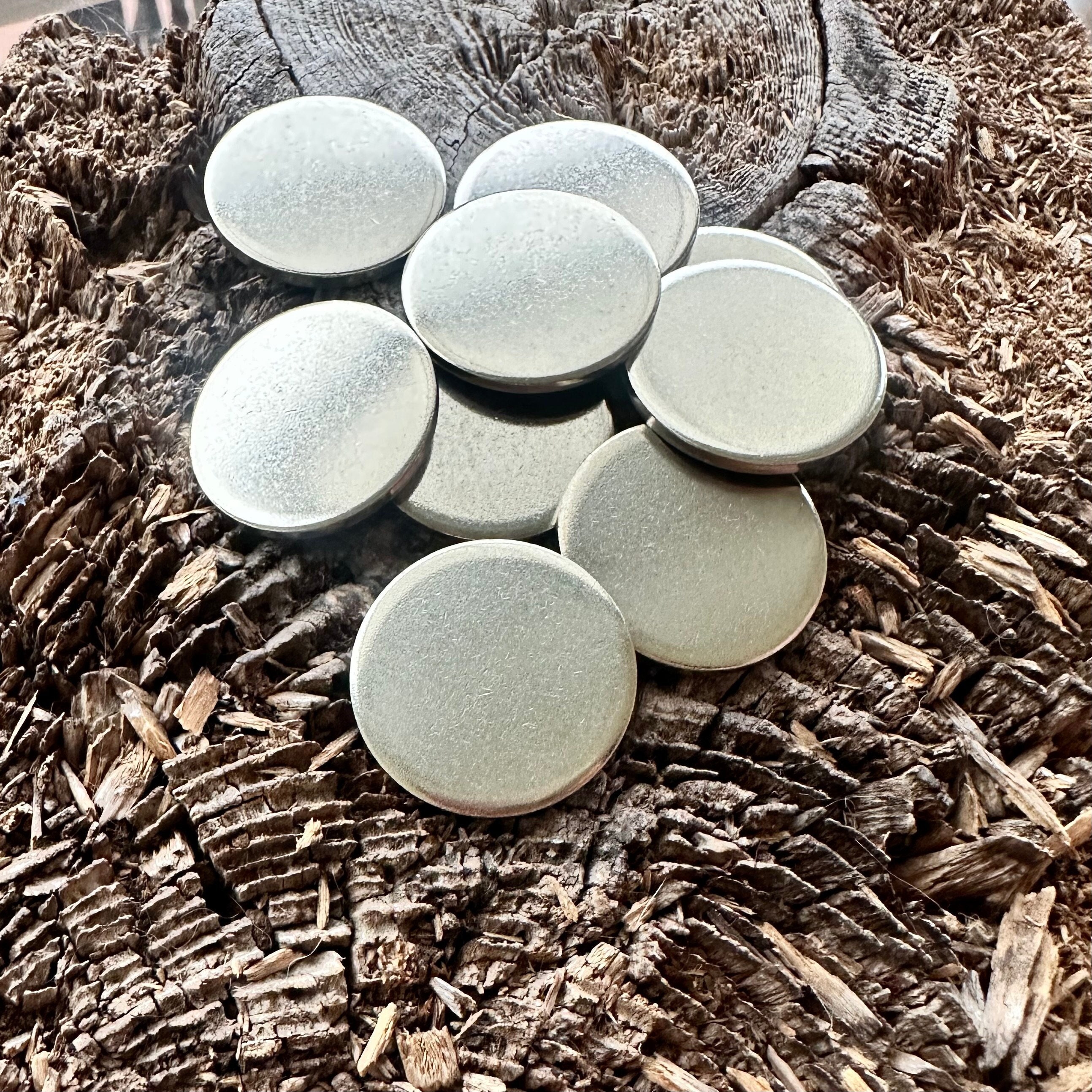 Round Melchior Blanks || 25mm (1 inch) || 10-500 Melchior Stamping blanks || 2mm thickness | 12 gauge