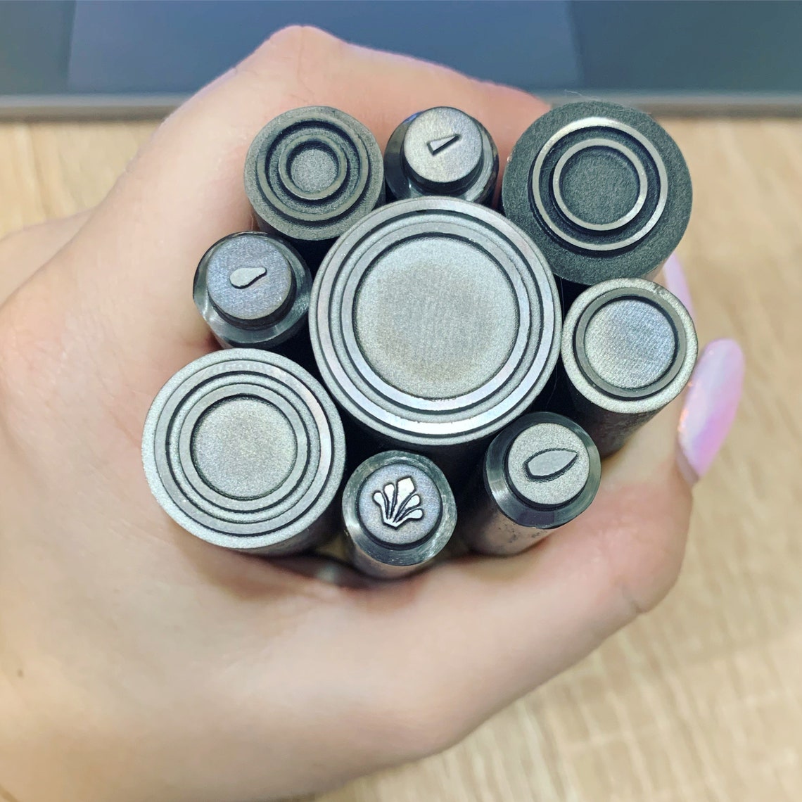 CUSTOM METAL STAMP Custom Metal Die Metal Stamps Etsy