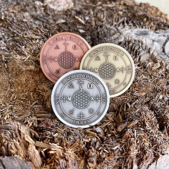 ARCHANGEL SANDALPHON SEAL || Seal of Archangel Sandalphon || Coin