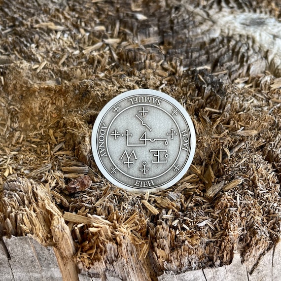 ARCHANGEL SAMAEL SEAL || Seal of Archangel Samuel || Coin, Pendant