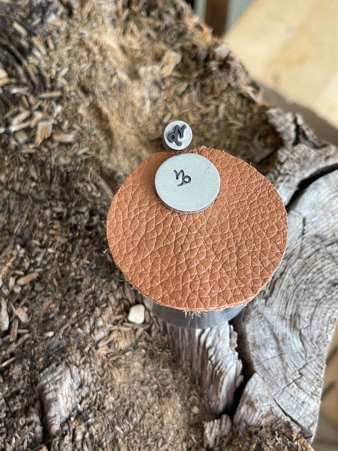 CAPRICORN Zodiac METAL STAMP Zodiac Sign Metal Die Metal Stamps Jewelry