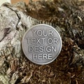 CUSTOM Coin, Pendant, Keychain or Pin 40 mm (1,5 inch) product logo