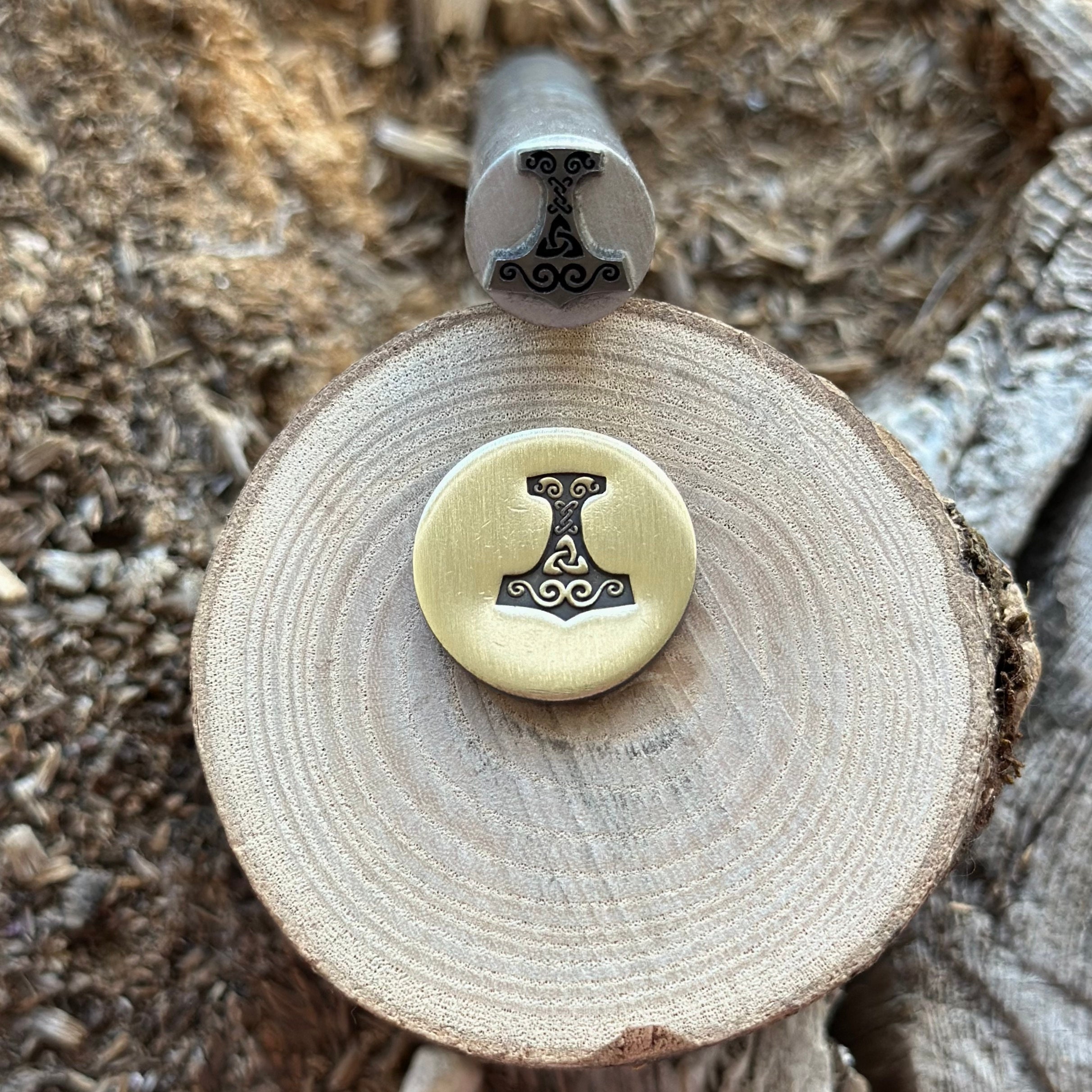 THOR Hammer METAL STAMP || Thor Hammer Metal Die || Metal Stamps || Jewelry  Punch Stamp | Steel Stamp | Tiny Metal Stamp