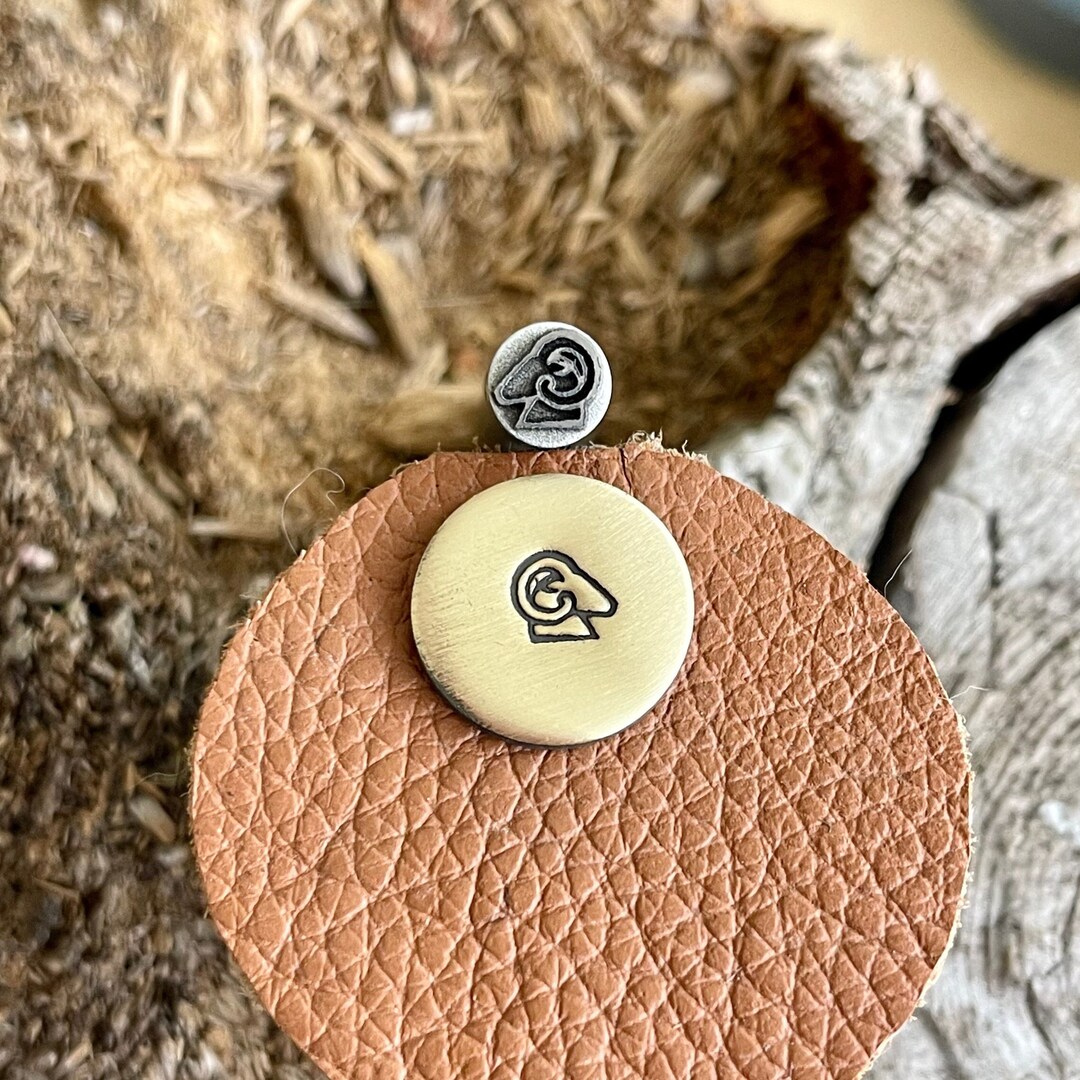 ARIES Zodiac METAL STAMP Zodiac Sign Metal Die Metal Stamps Jewelry