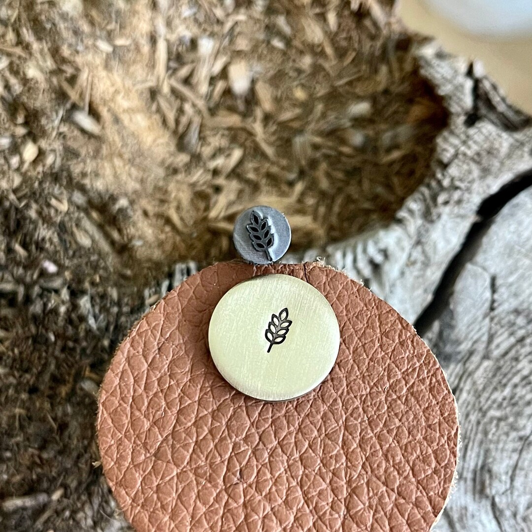 WHEAT METAL Stamp Wheat Metal Die Metal Stamps Punch Stamp Steel Stamp